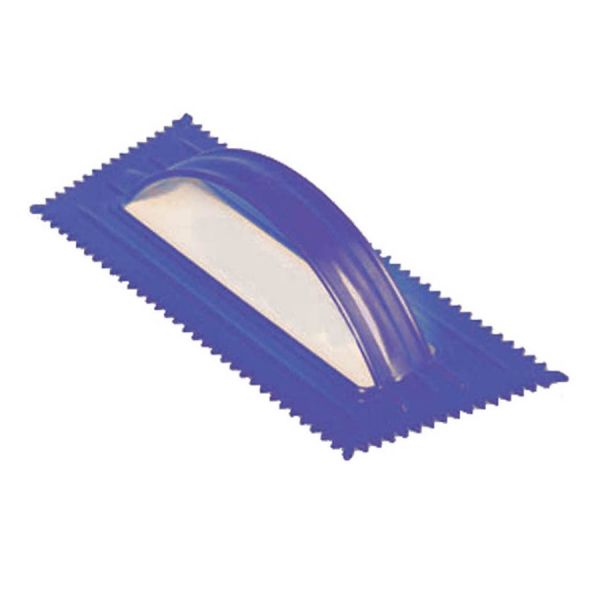 PLANCHA DENTADA - PLÁSTICA 1/4 "V